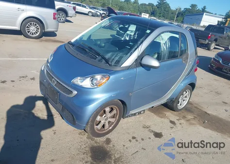 2013 Smart Fortwo Passion/Pure из США, поврежденный, VIN WMEEJ3BA3DK693314